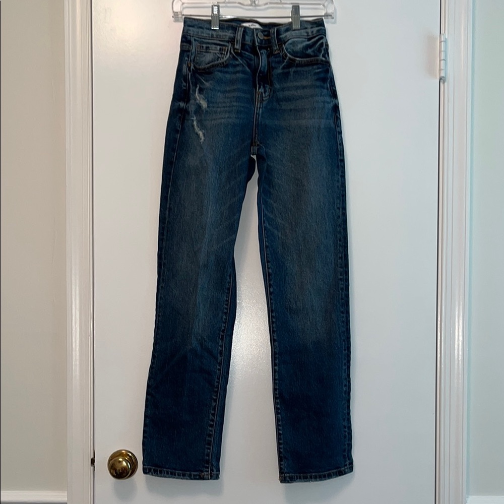 Willow & Root The Rise Up Classic Blue Denim Jeans